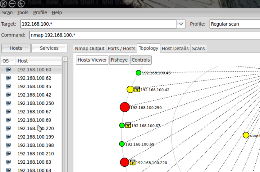 Zenmap GUI for Windows